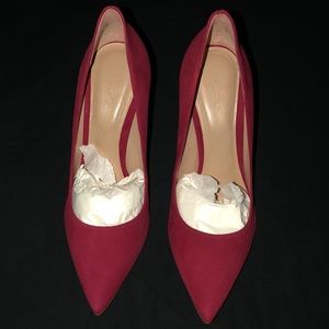 Aldo Red Suede pumps